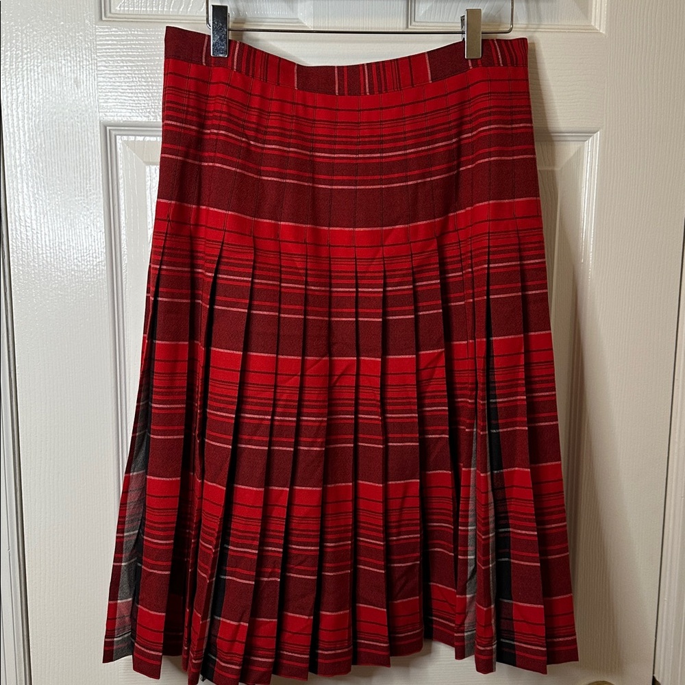 Pendleton Sz 10 Reversible Plaid Skirt